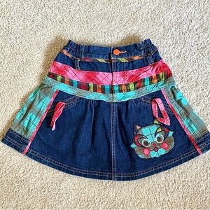 Oilily Travis Skirt, sz 4-5 or euro 104